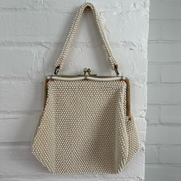 Vintage Corde Bead Purse - Picture 2 of 9